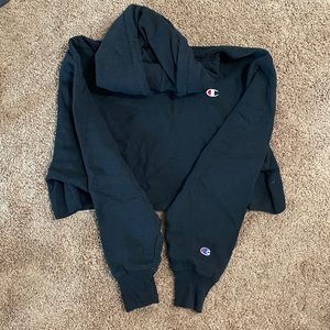 XL Champion Reserve Weave Cropped Sweatshirt